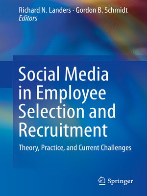 cover image of Social Media in Employee Selection and Recruitment
